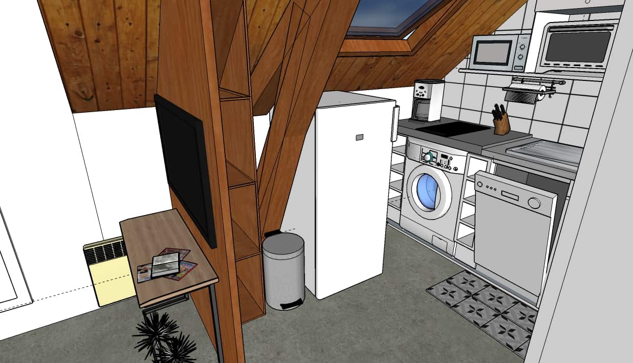 projet cuisine appart montagne 7